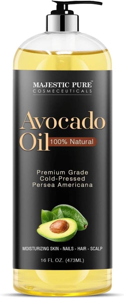 Majestic Pure Avocado Oil, 100% natural moisturizer