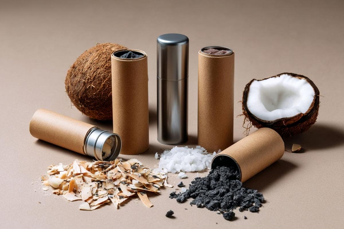 Eco-friendly packaging with natural ingredients