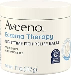Aveeno Eczema Therapy Itch Relief Balm packaging.