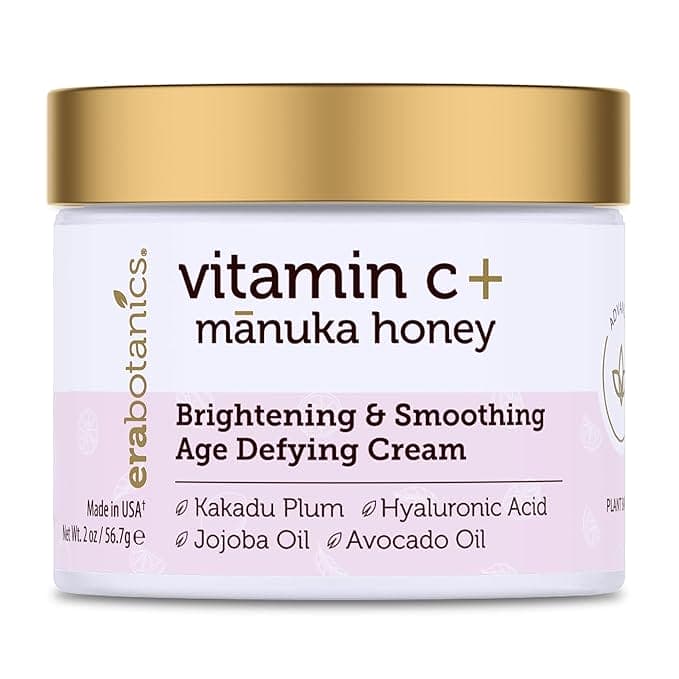 Vitamin C Manuka Honey Brightening Cream jar
